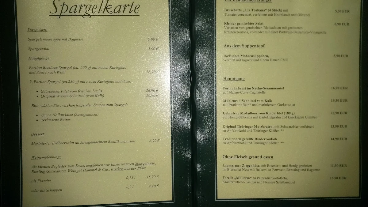 Speisekarte photo 1