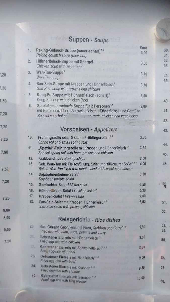 Speisekarte photo 2