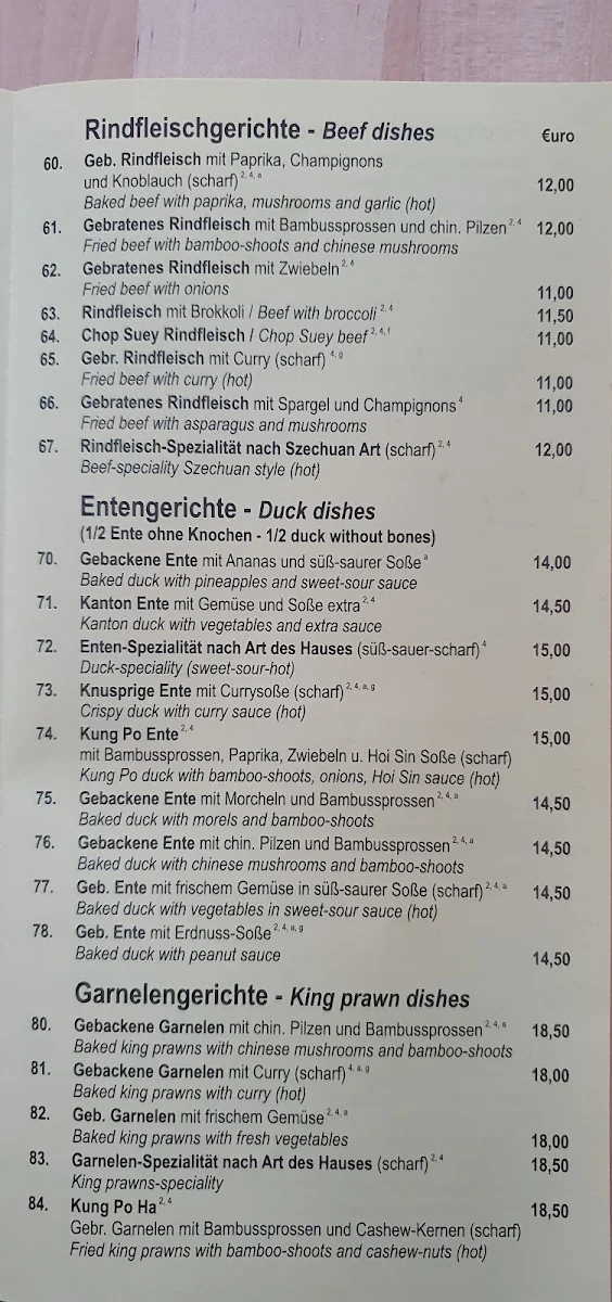 Speisekarte photo 3