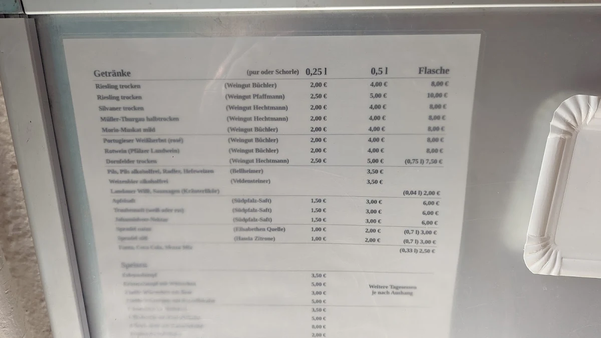 Speisekarte photo 5