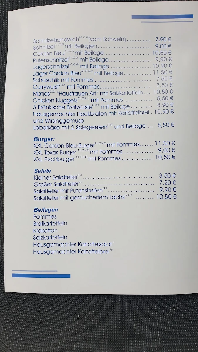 Speisekarte photo 2