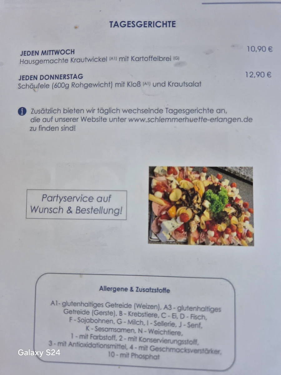 Speisekarte photo 3