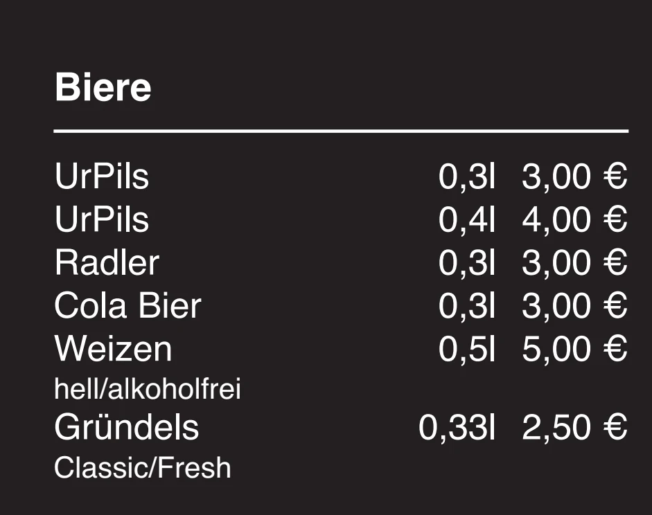 Speisekarte, Ristorante Pizzeria Da Mario