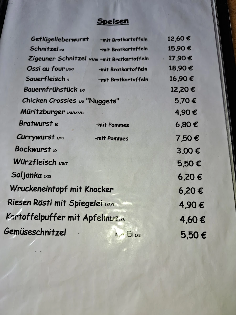 Speisekarte photo 1