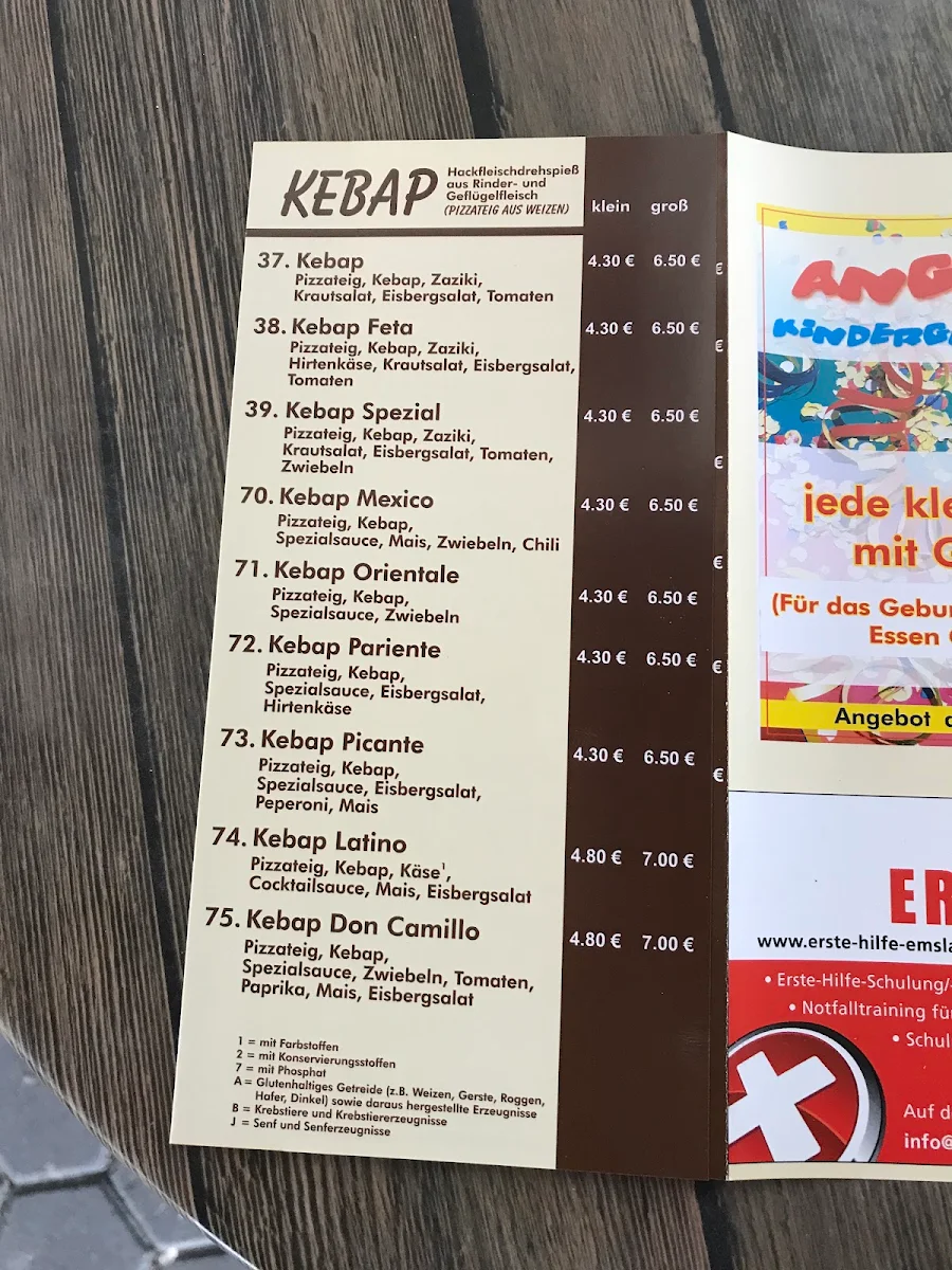 Speisekarte photo 9