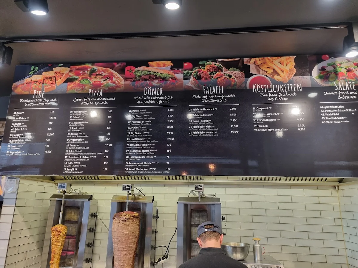 Speisekarte, LOKAL döner, meat & more