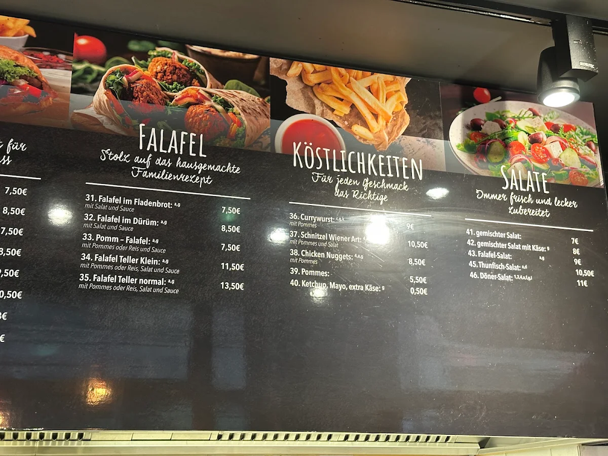 Speisekarte, LOKAL döner, meat & more
