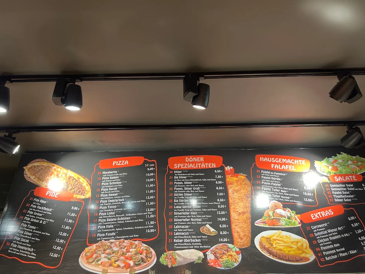 Speisekarte, LOKAL döner, meat & more