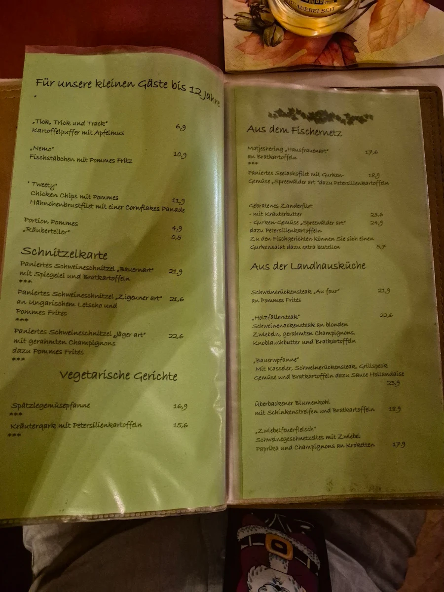 Speisekarte photo 1