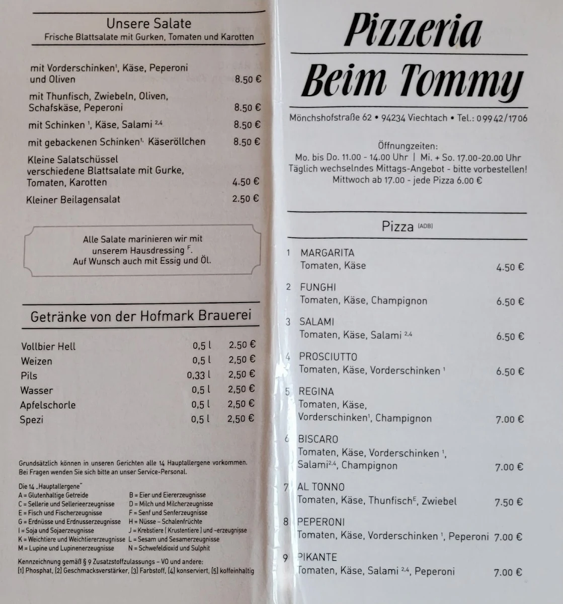 Speisekarte photo 2