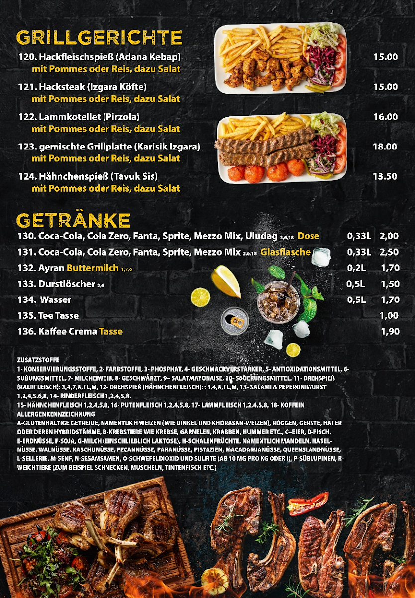 Speisekarte photo 2