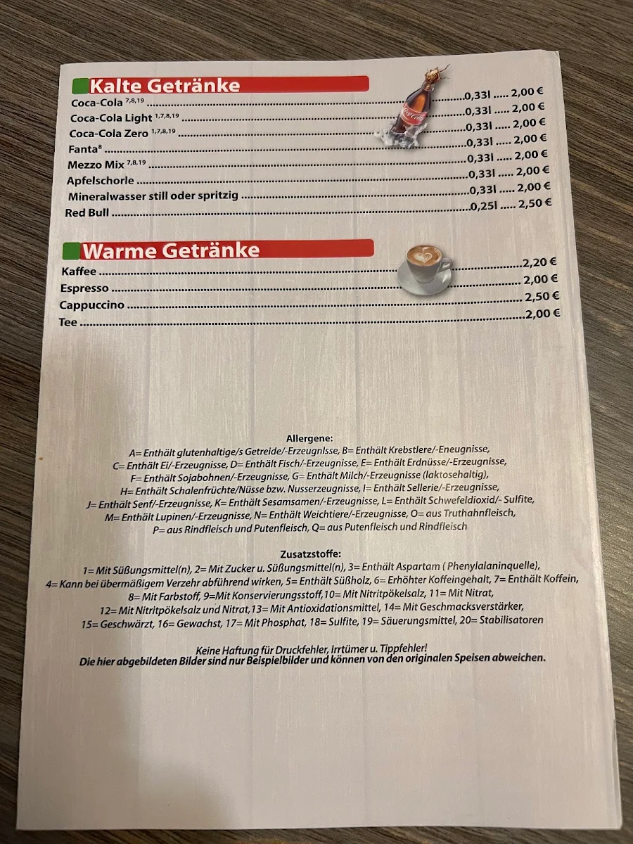 Speisekarte photo 6