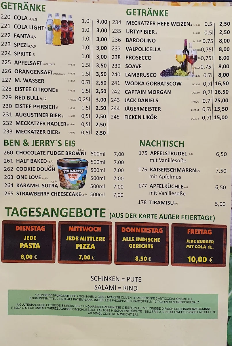 Speisekarte photo 4