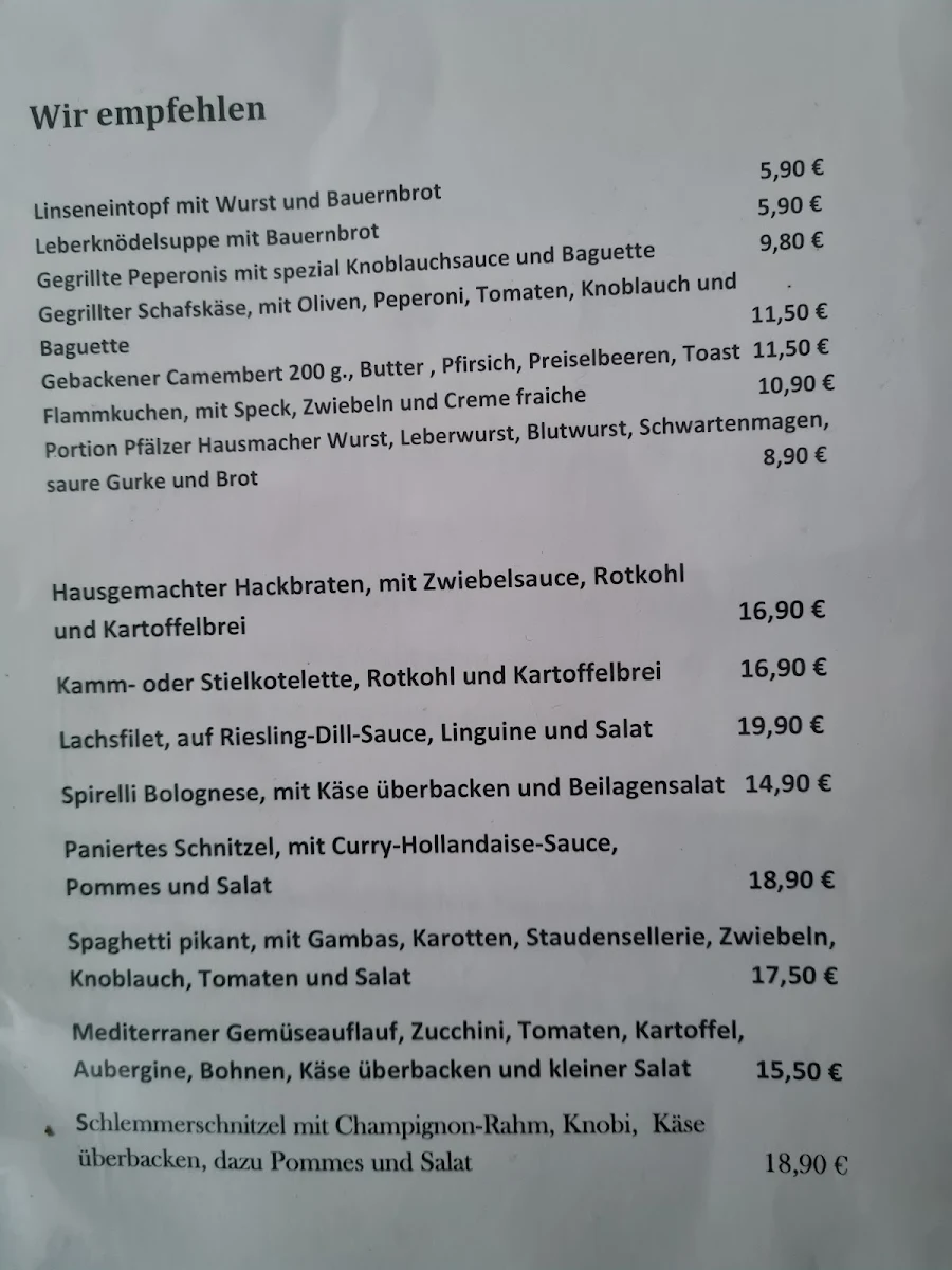 Speisekarte photo 7