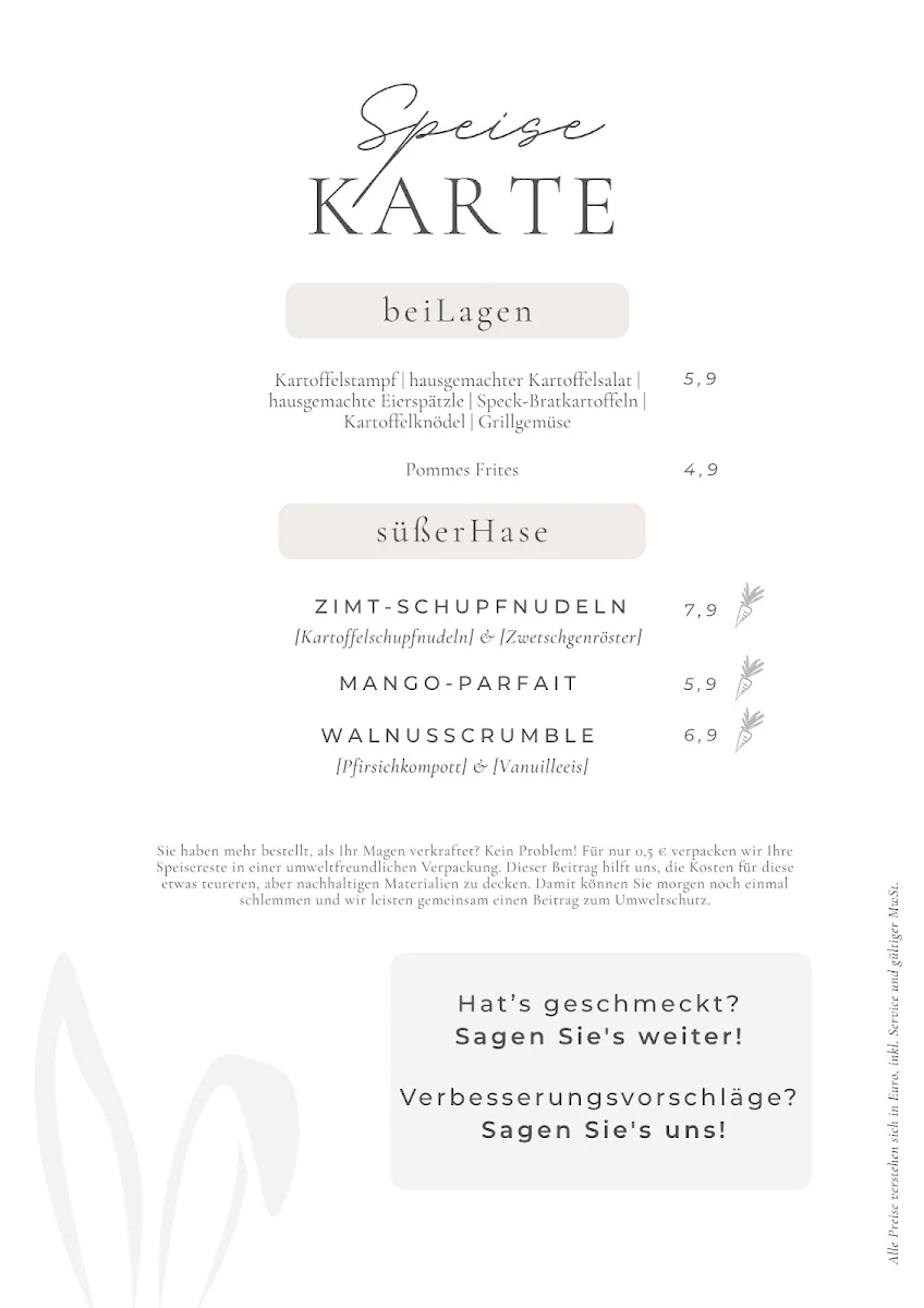 Speisekarte photo 3
