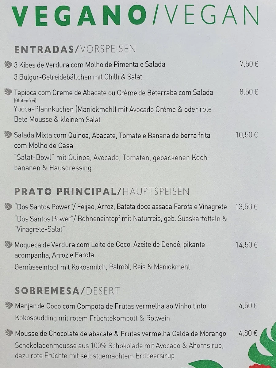 Speisekarte photo 1