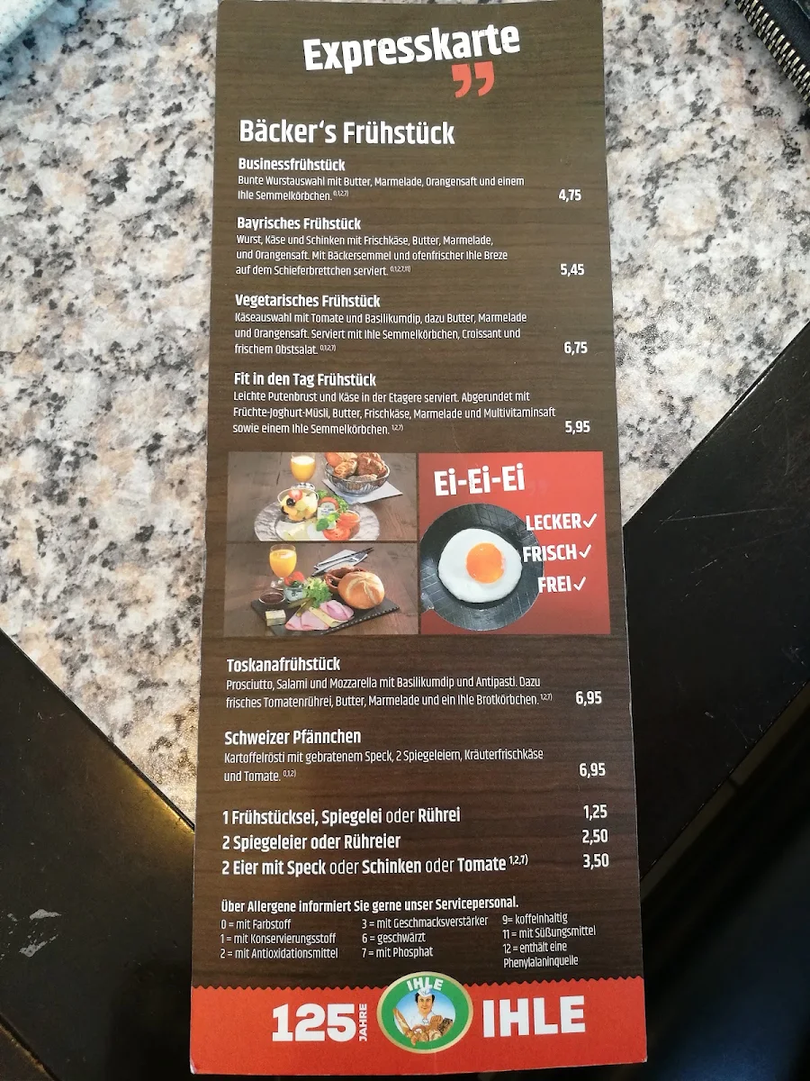 Speisekarte photo 1
