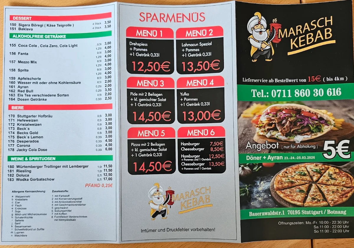 Speisekarte photo 2