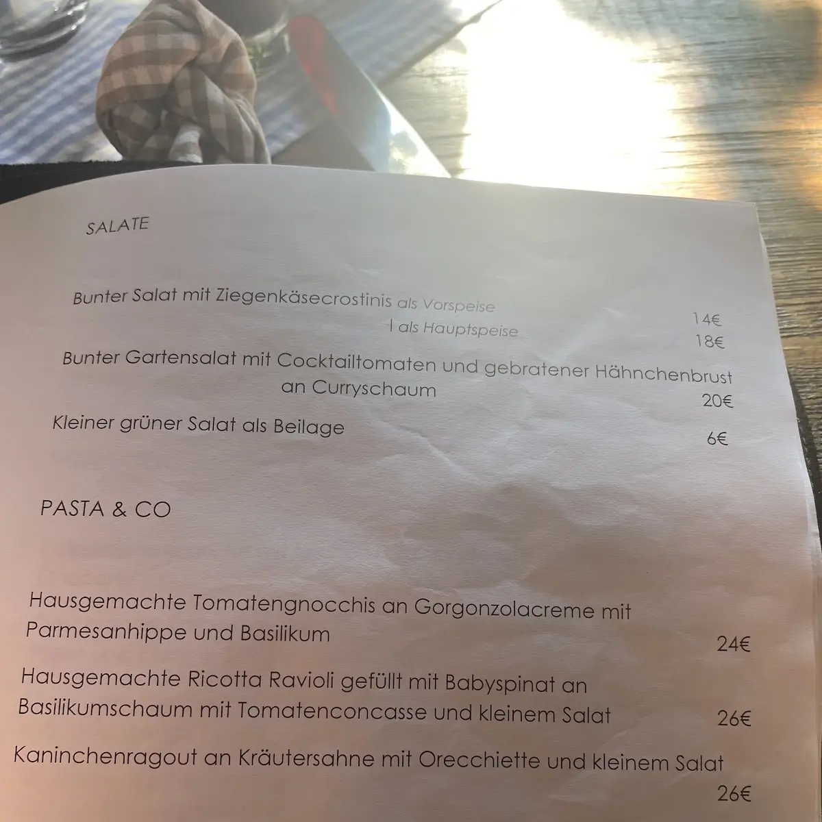 Speisekarte photo 4