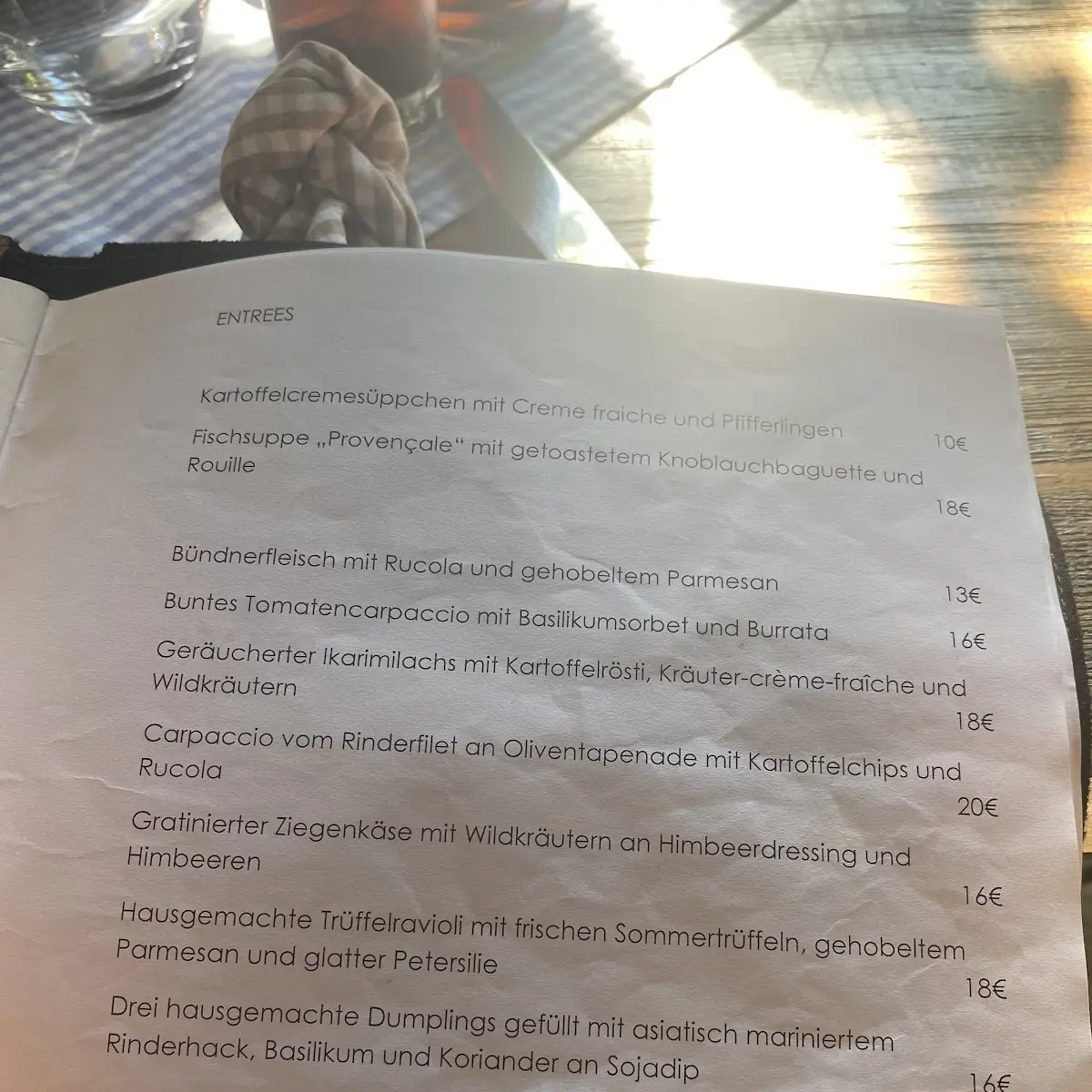 Speisekarte photo 5