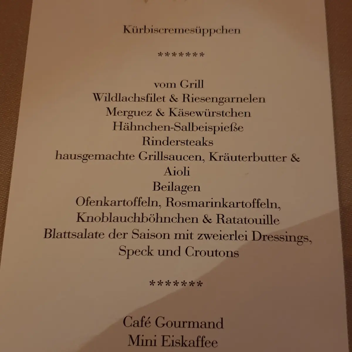 Speisekarte photo 8