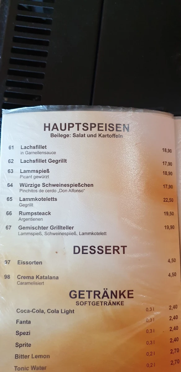 Speisekarte photo 8