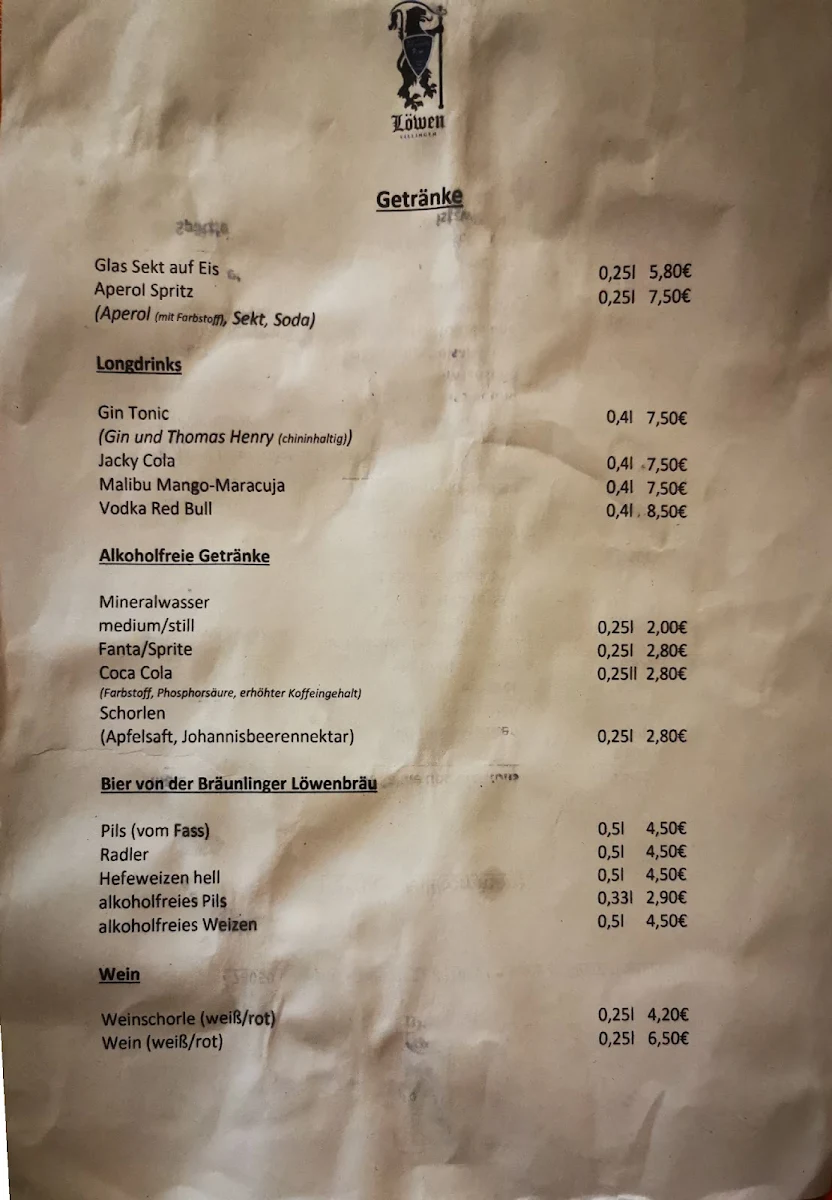 Speisekarte photo 4