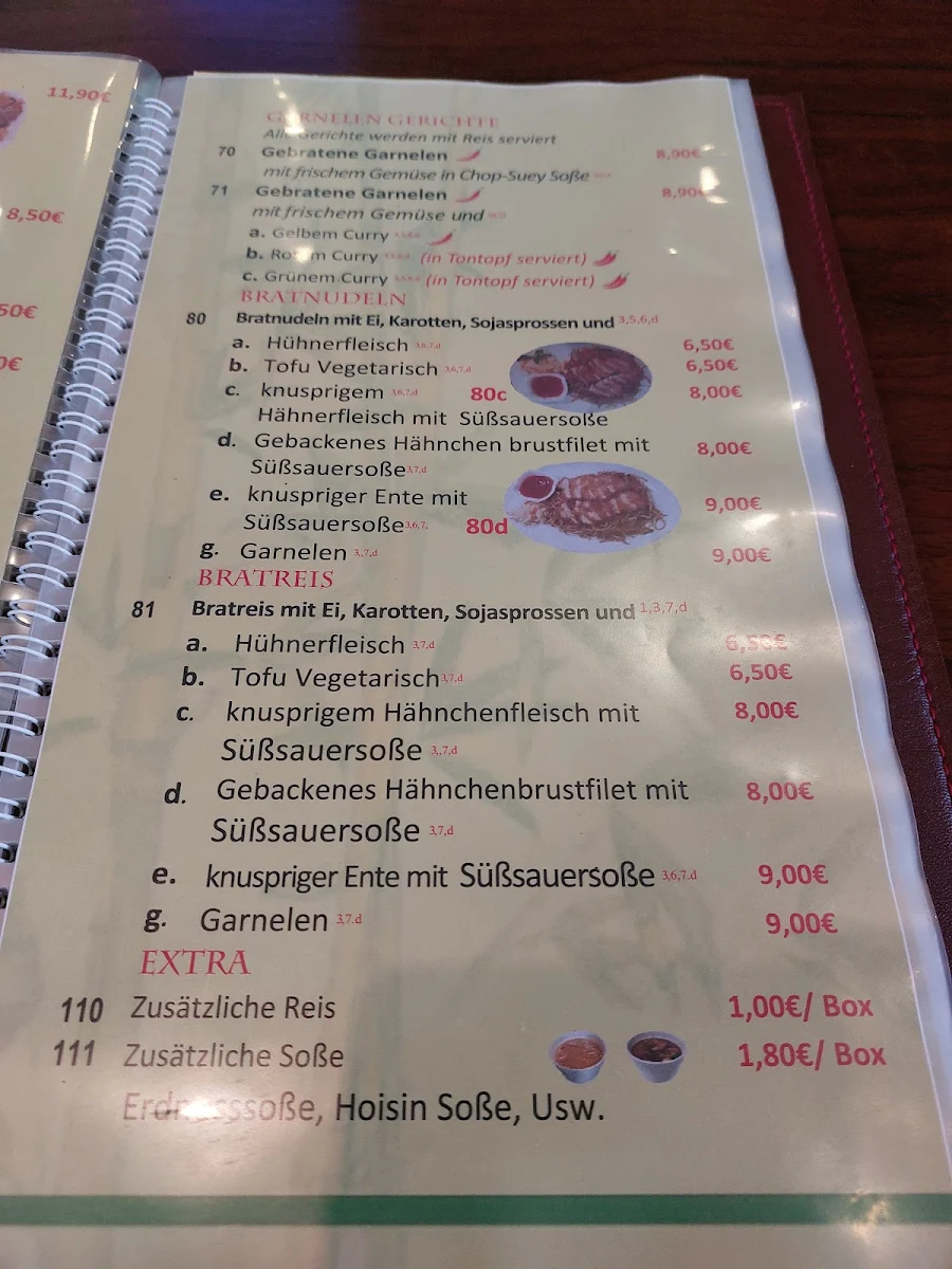 Speisekarte photo 9