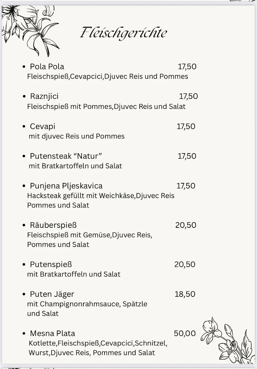 Speisekarte photo 4