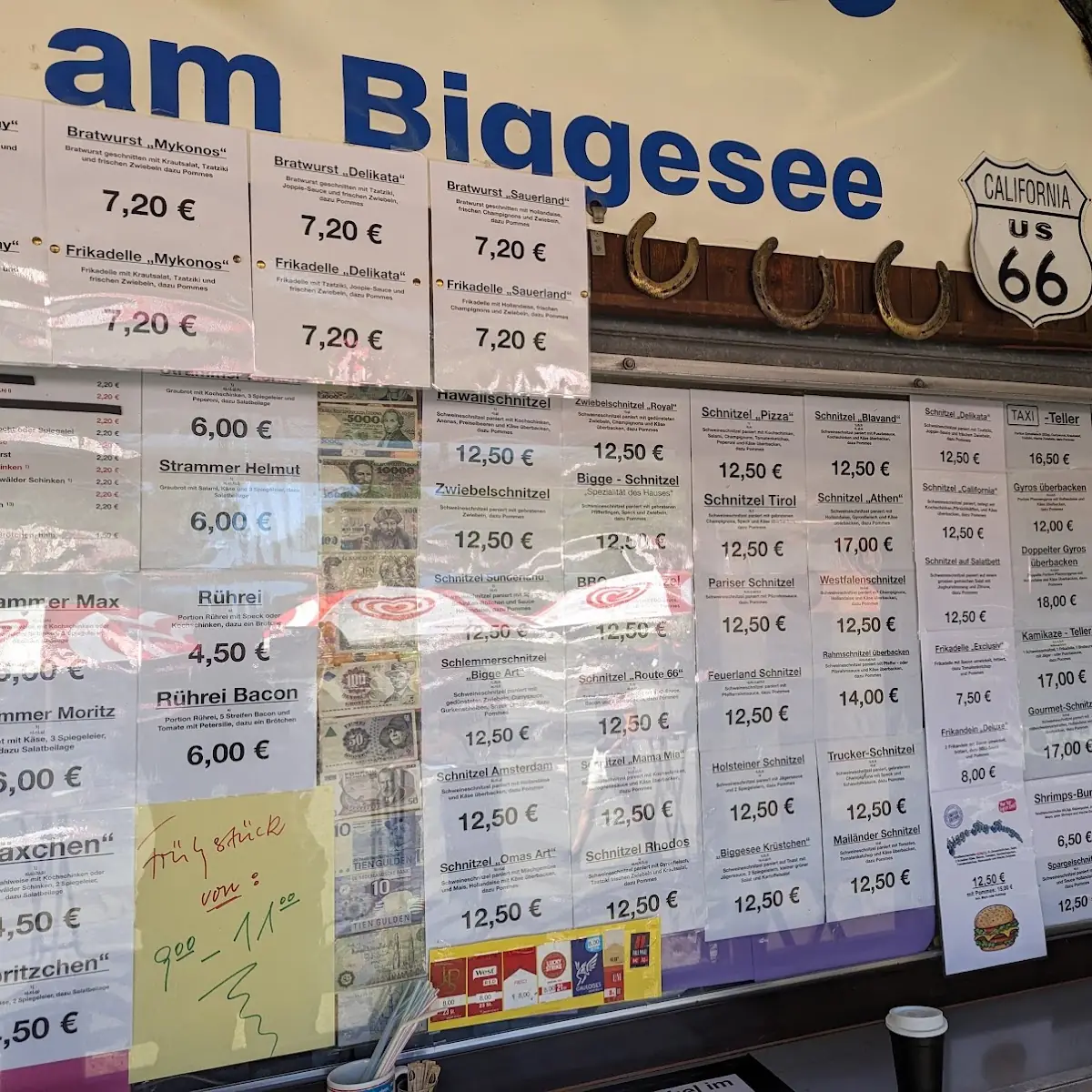 Speisekarte, Bigge Grill