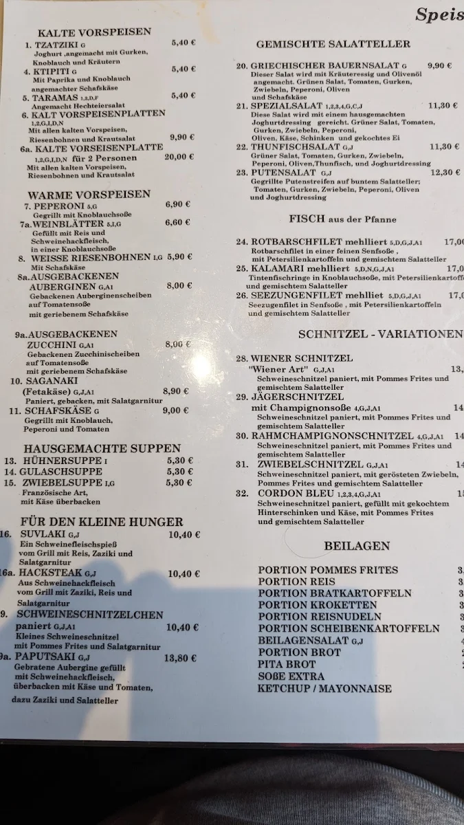 Speisekarte photo 6