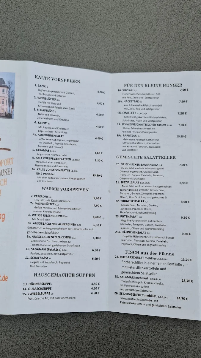 Speisekarte photo 7