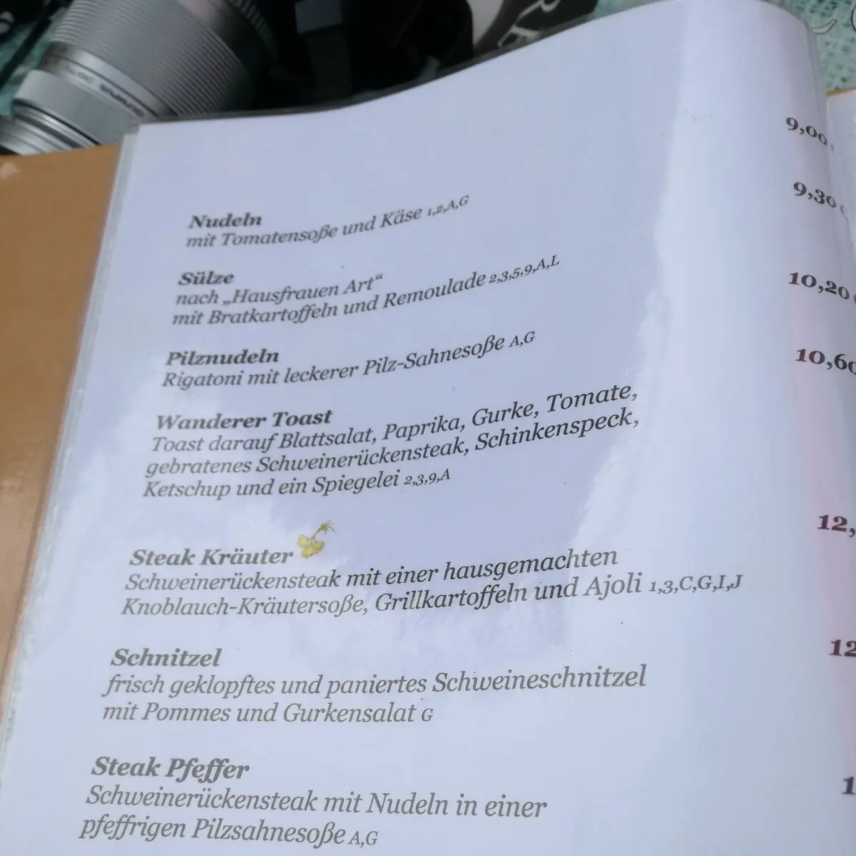 Speisekarte photo 6