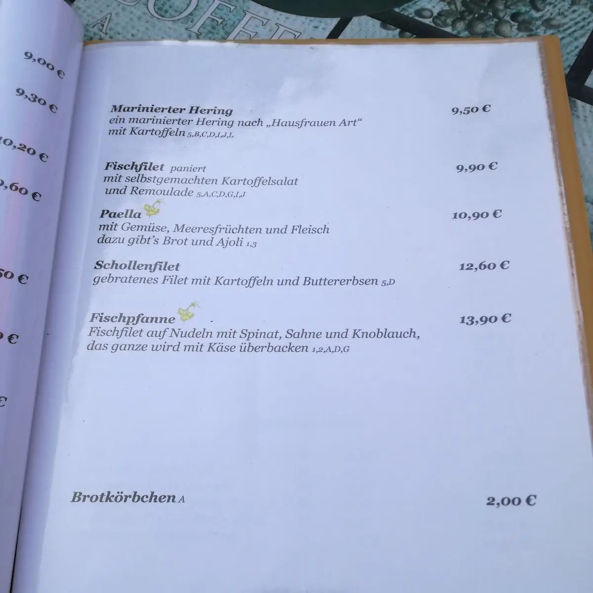 Speisekarte photo 7