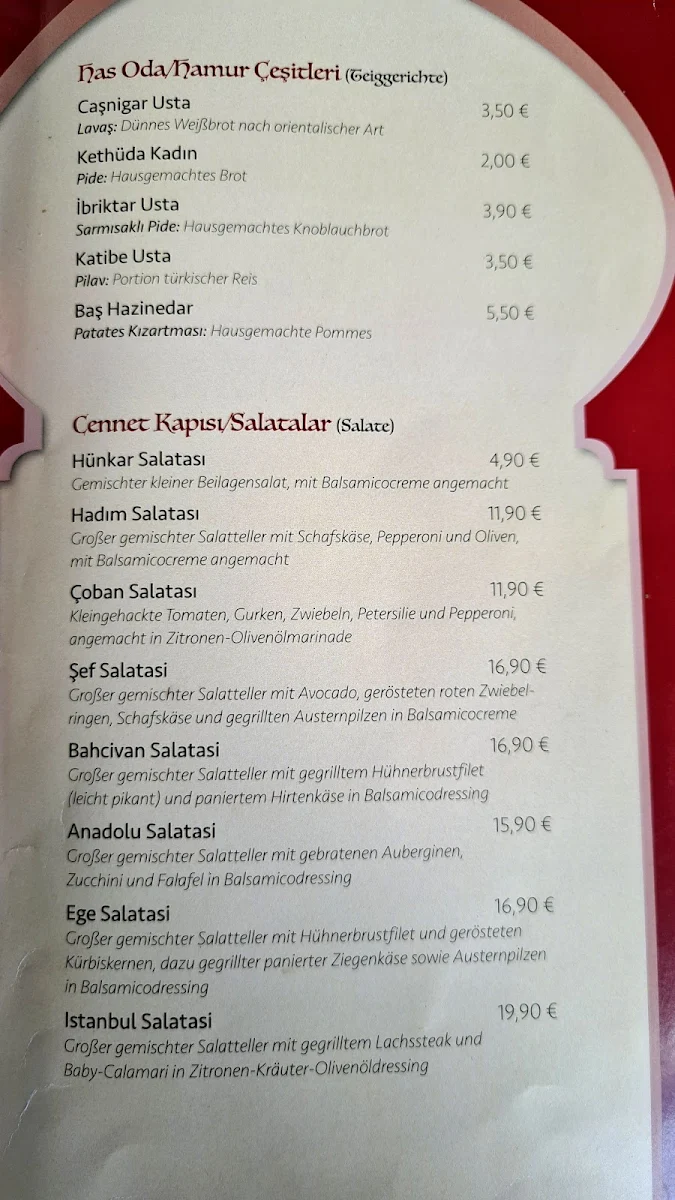 Speisekarte photo 4