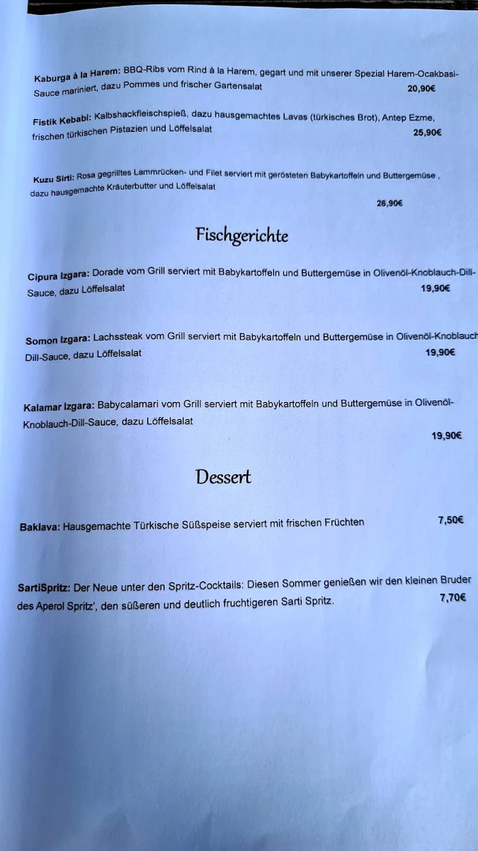 Speisekarte photo 8