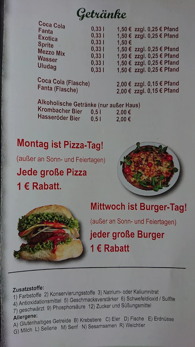 Speisekarte photo 2
