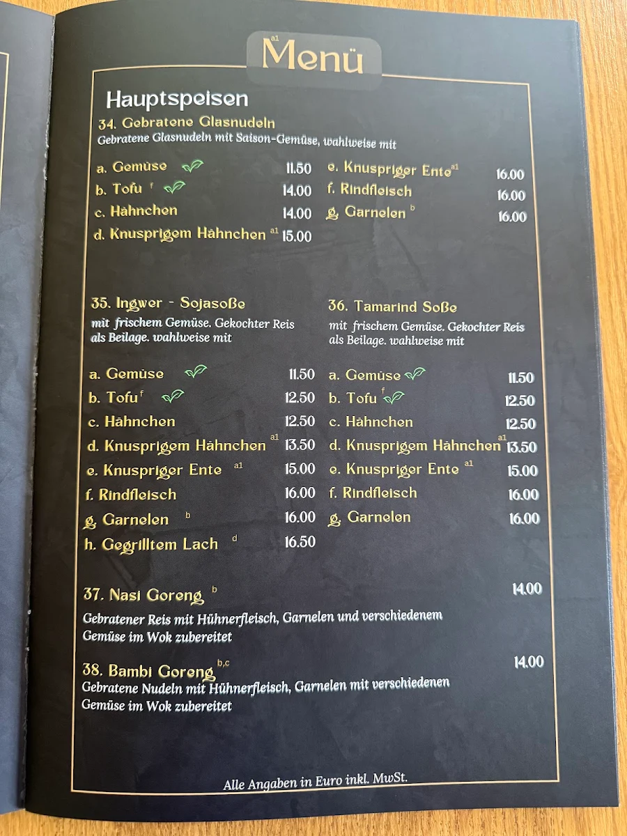 Speisekarte photo 5