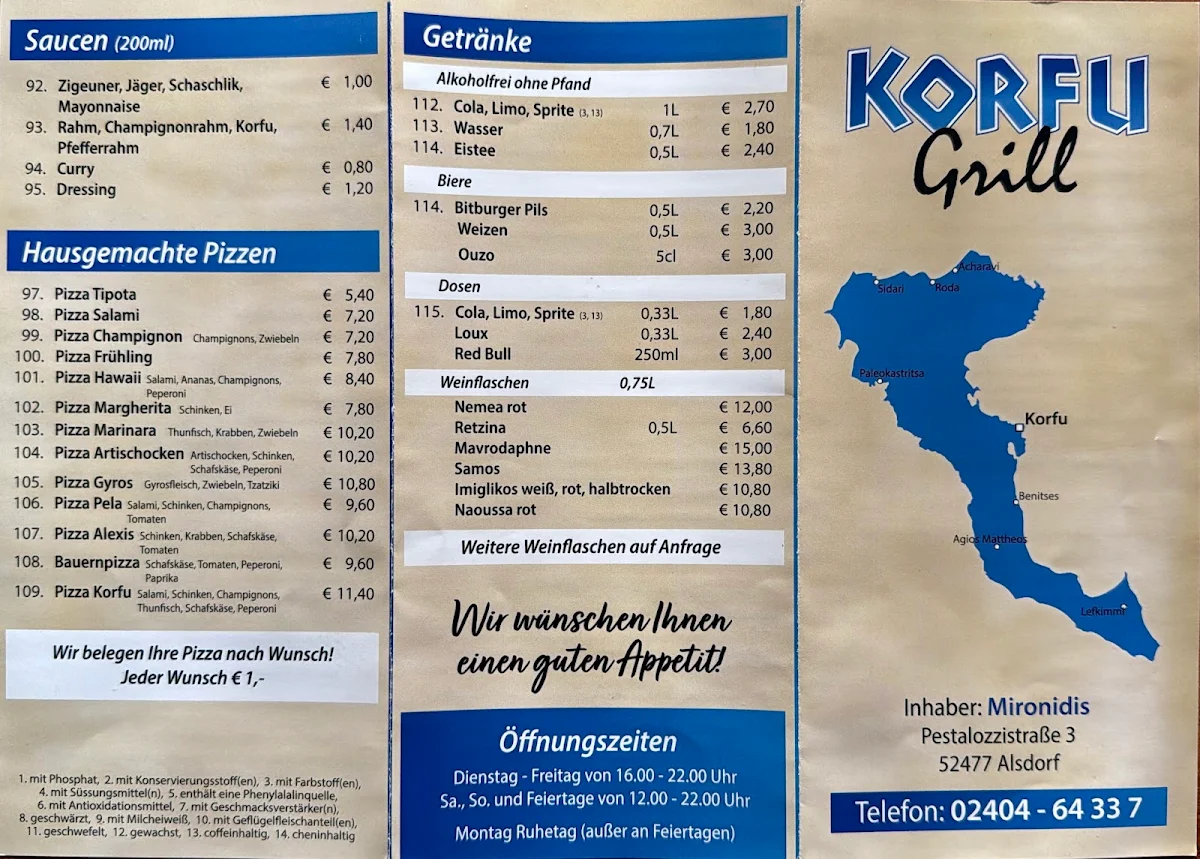 Speisekarte photo 2
