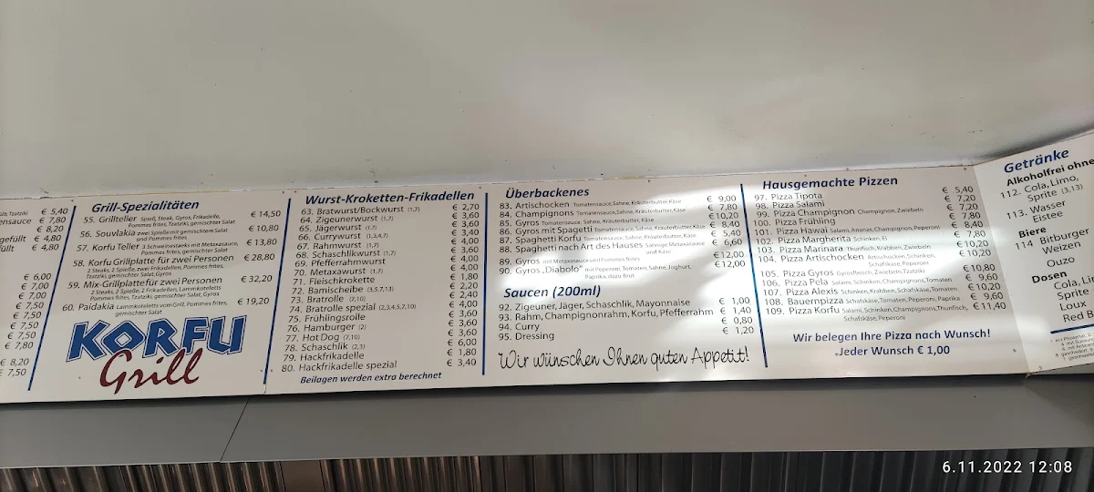 Speisekarte photo 6