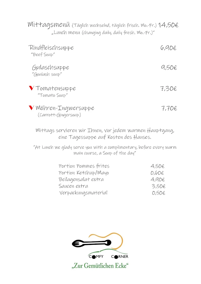 Speisekarte photo 1