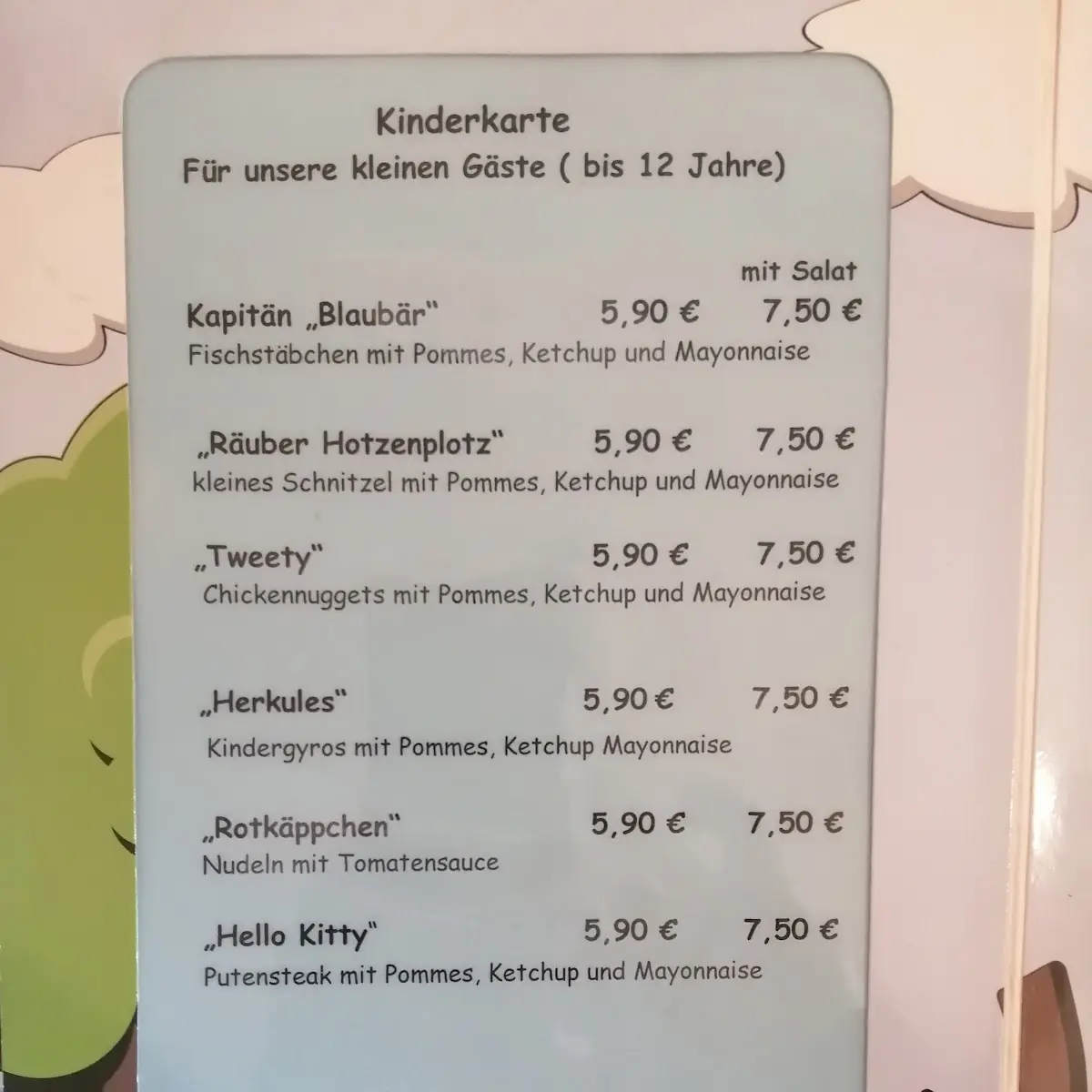 Speisekarte photo 4