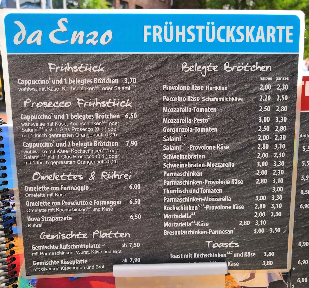 Speisekarte photo 2