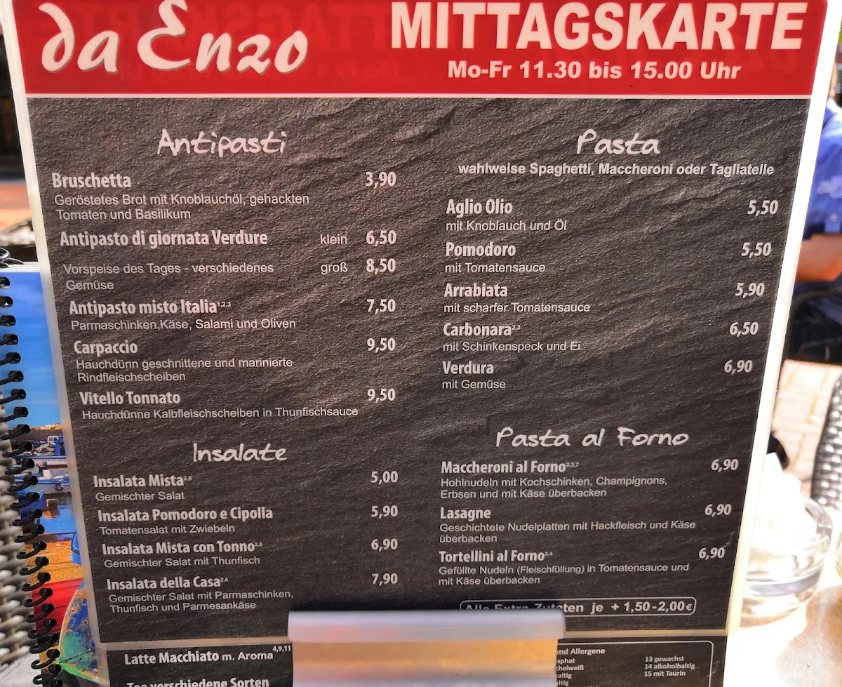 Speisekarte photo 3