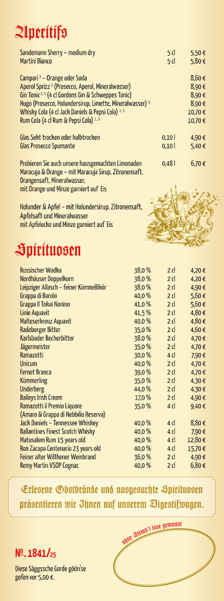 Speisekarte photo 9