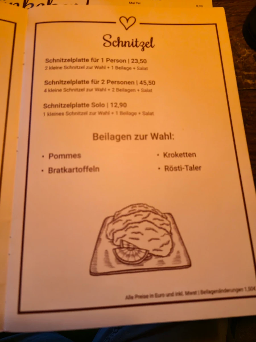 Speisekarte photo 6