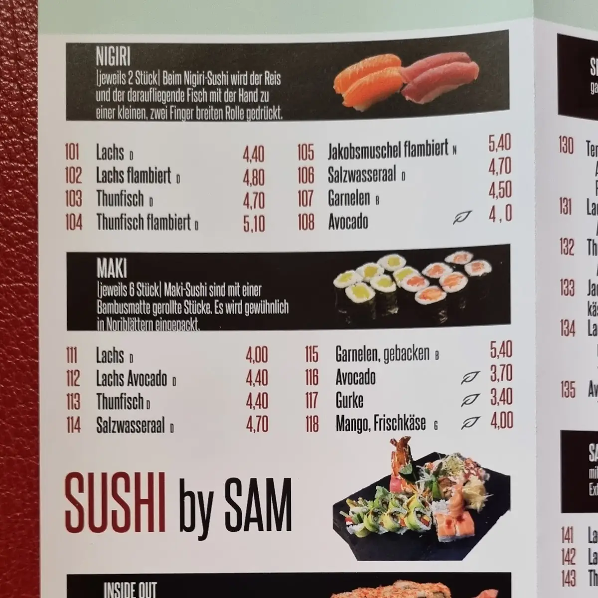 Speisekarte photo 3