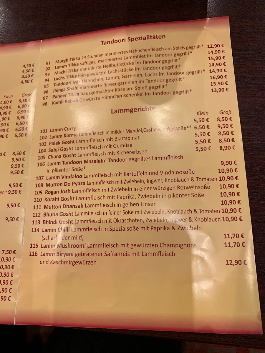 Speisekarte photo 10