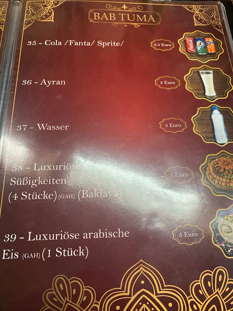Speisekarte photo 1