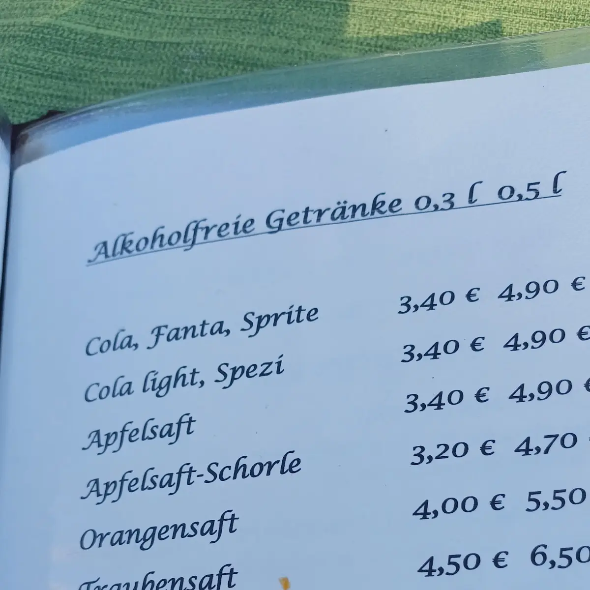 Speisekarte photo 7